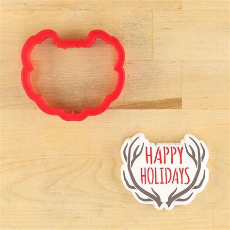 Happy Holidays Stencil for Christmas Cookies – Confection Couture Stencils