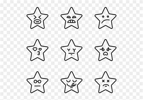 Star Emoji - Circle, HD Png Download - 600x564(#928655) - PngFind