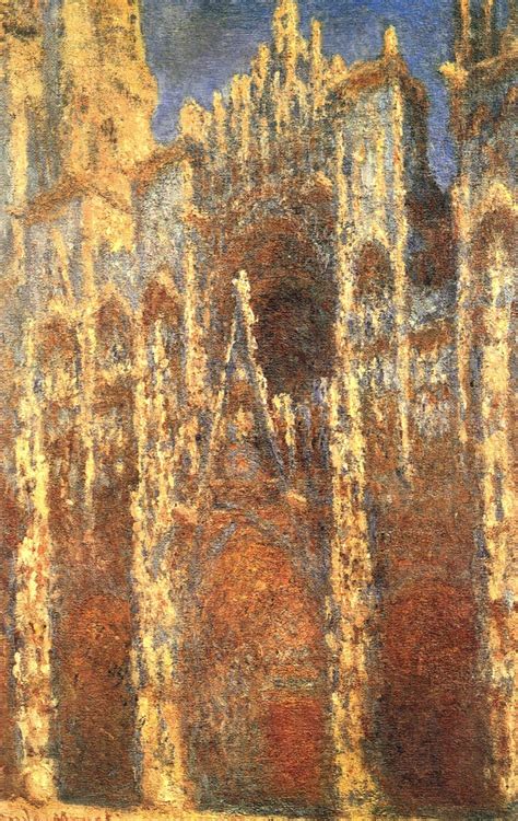 Rouen Cathedral, the Portal, 1894 - Claude Monet - WikiArt.org