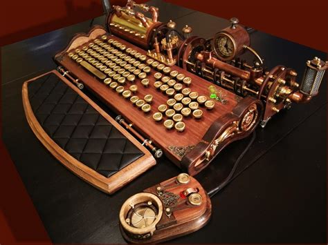 Steampunk PC Keyboard and Mouse. – Steampunk Stuff.