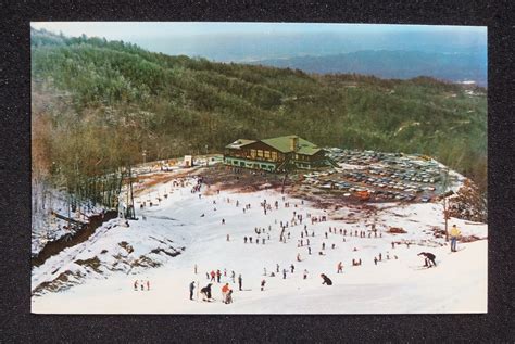 1960s Mount Harrison Ski Lodge Skiing Snow Gatlinburg TN Sevier Co ...