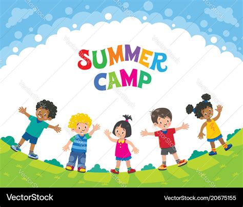 Kids Summer Camp Logos