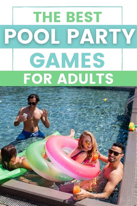 Fun Pool Party Games for Adults in 2024 | Parties Made Personal