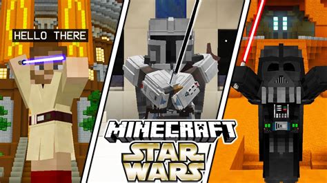 Minecraft Legends Mod - Star Wars in Minecraft - YouTube