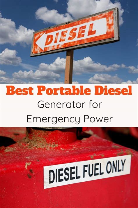 Best Portable Diesel Generator For Emergency Power