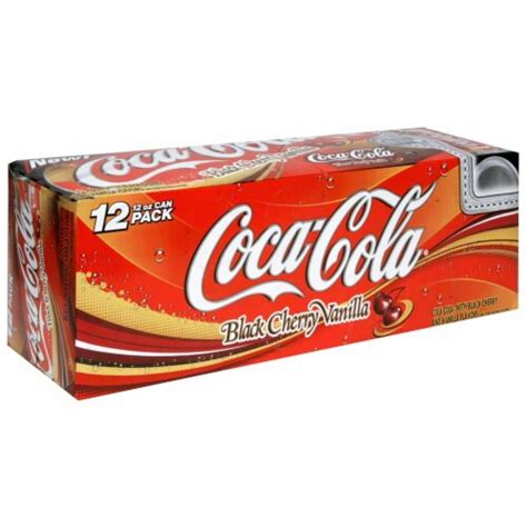 Coca-Cola Black Cherry Vanilla, 12 cans / 12 fl oz - Smith’s Food and Drug