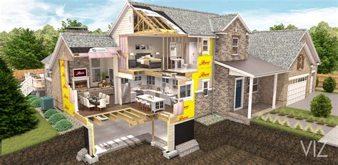 What is a cutaway in architecture?