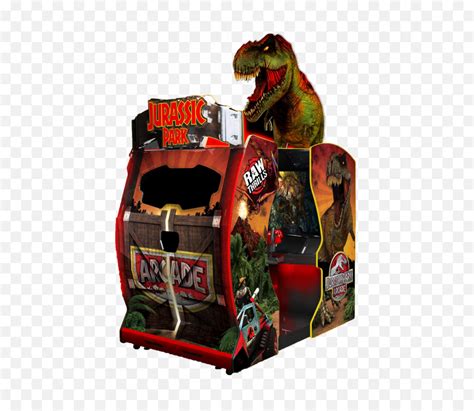 Jurassic Park Arcade Cabinet - Jurassic Park Arcade Game Png,Jurassic ...