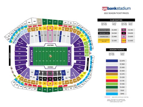 Concert Us Bank Stadium Seating Chart