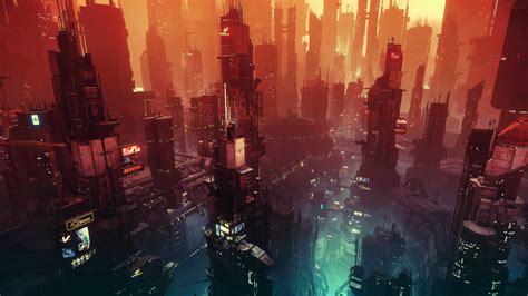 Cyberpunk City 4K wallpaper