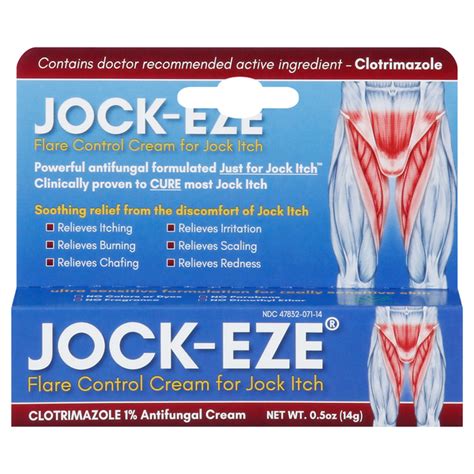 Save on Jock-Eze Flare Control Cream for Jock Itch Order Online ...