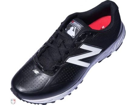 New Balance MLB Black & White Low-Cut Umpire Base Shoes | MLB ...