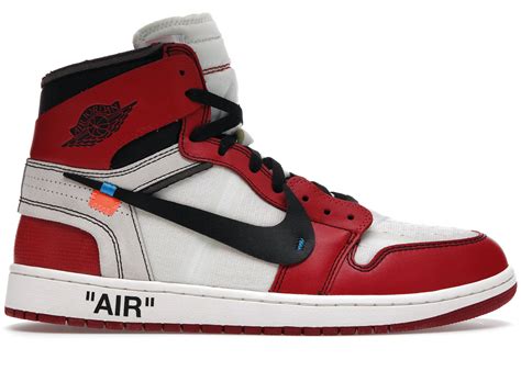 Buy Air Jordan 1 High Off White 'Chicago' - Snkr Bubble