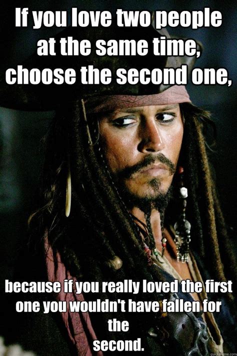 Captain Jack Sparrow Quotes Love