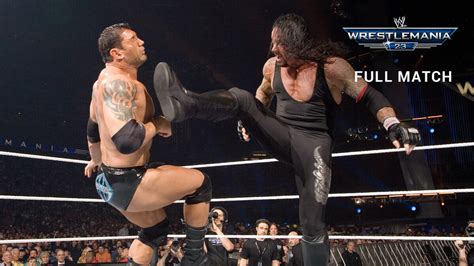 Batista vs. The Undertaker - World Heavyweight Title Match ...