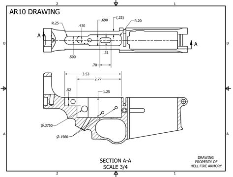 Ar 15 Lower Receiver Schematic