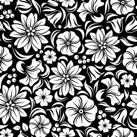 pattern vintage seamless vector floral wallpaper background ...