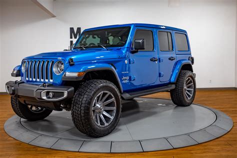 Blue Jeep Wrangler 4 Door - Jeep Car Info