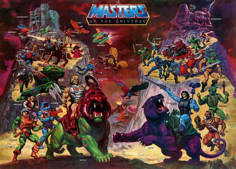 Masters of the Universe He-Man Poster |4 Sizes| #1 Box Set Comic Figure ...