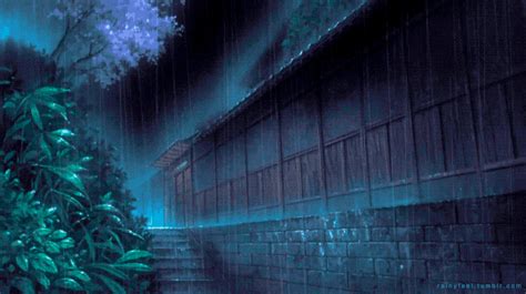 Moody Rain | Rain wallpapers, Aesthetic anime, Anime scenery