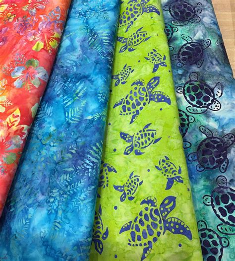 4 Tips for Quilting With Batik Fabric - The Maui Quilt Shop - Kihei ...