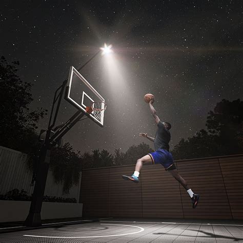 Basketball Court Lighting For Home Courts - OnCourt Online