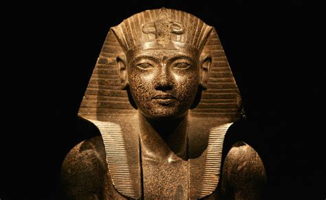 Granite Statue of Tutankhamun at the Tutankhamun and the Golden Age of ...