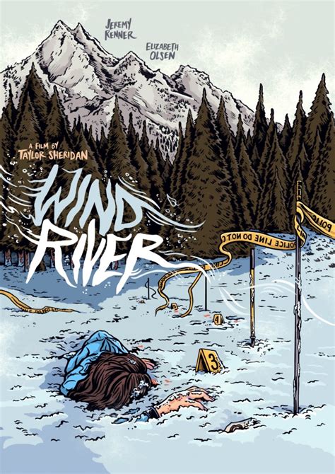 Wind River Alternative Movie Poster by Mat Roff | The Geek Likes!