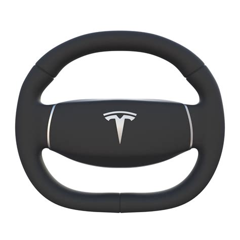 Tesla Model 3 Steering Wheel 3D asset | CGTrader