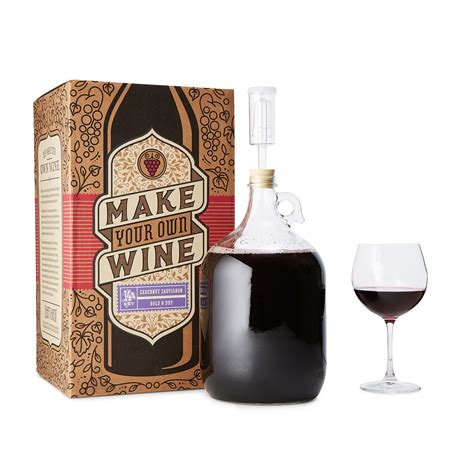 Cabernet Sauvignon Wine Making Kit | Red Wine Kits | UncommonGoods