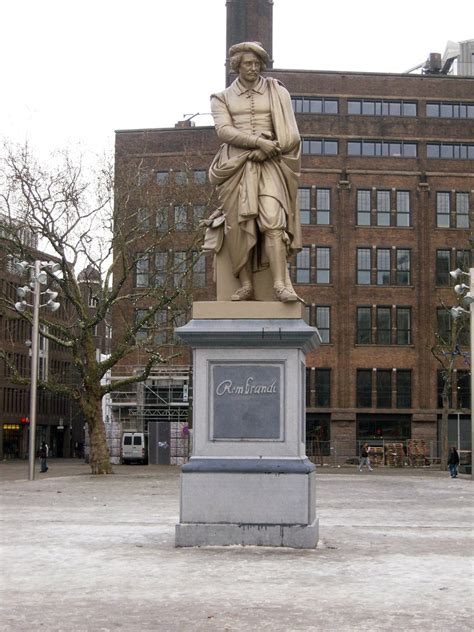 Rembrandtplein, Amsterdam | Statue of Rembrandt.. | Flickr