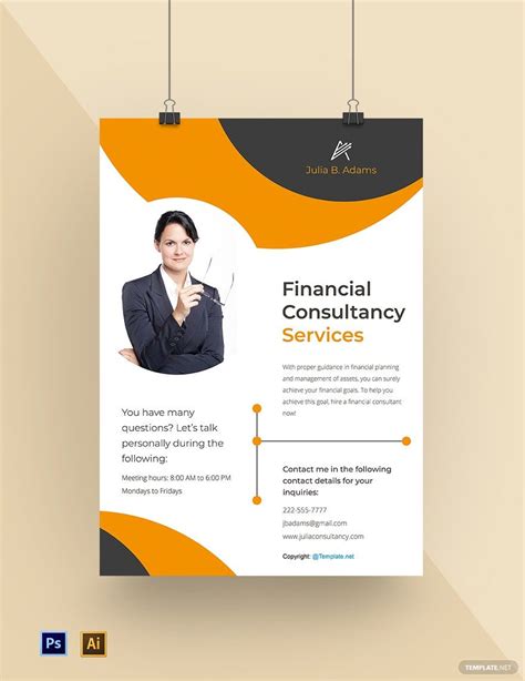 Freelance Job Poster Template - Illustrator, PSD | Template.net