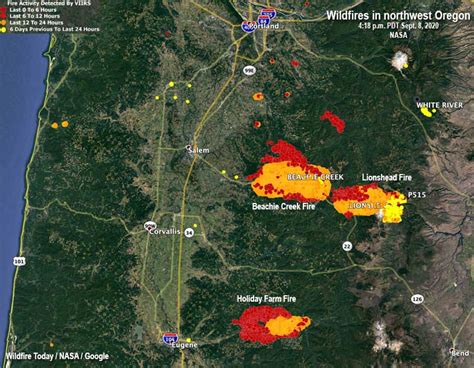 Fire Map Of Oregon 2017 - Map