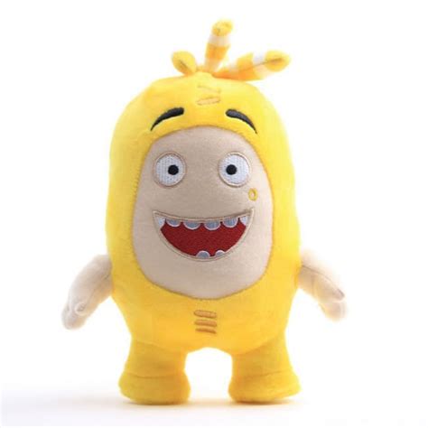 Oddbods Bubbles Yellow Soft Stuffed Plush Toy | Princess Dress World