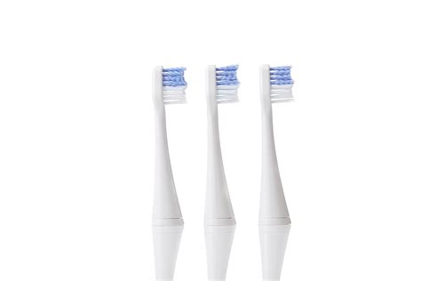 Smileactives Vibrite Sonic Electric Toothbrush Heads, 3 White/Blue ...