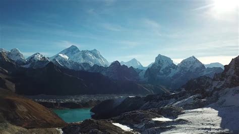 Aerial View of Mount Everest, Stock Footage Video (100% Royalty-free ...