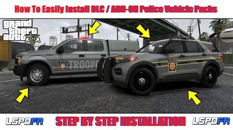 How To Easily Install DLC / ADD-ON Police Vehicle Packs ( #LSPDFR ) GTA ...