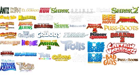 Logo's of Dreamworks Animation by ZekuTilAllAreOne on DeviantArt