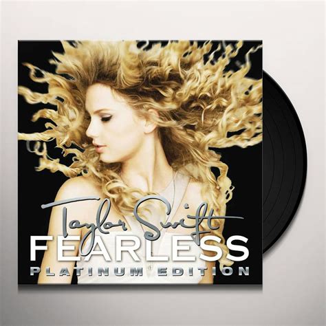 Taylor Swift FEARLESS PLATINUM EDITION Vinyl Record