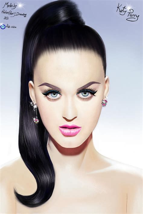 Katy perry drawing by Helen perry by helenperryart on DeviantArt