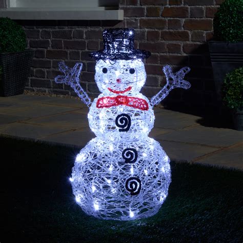 Light Up Snowman Decoration