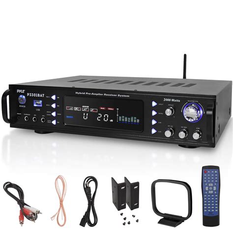 Buy PyleWireless Bluetooth Home Stereo Amplifier - Hybrid Multi-Channel ...