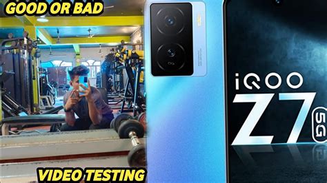 IQoo z7 5g video test with vlog || vlogging test iq z7 5g || photos and ...