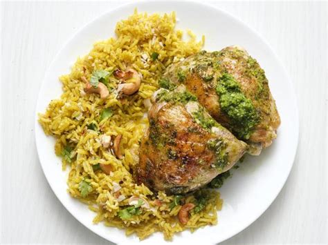 Indian Chicken with Cashew Rice Recipe | Food Network Kitchen | Food ...