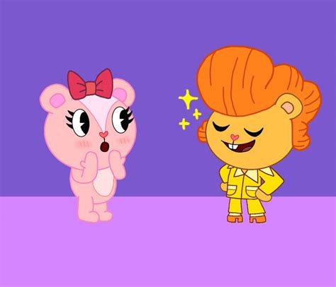 Giggles loves Disco Bear's new hair by fancy126 on DeviantArt