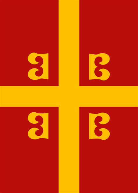 'Byzantine Empire Flag' Poster, picture, metal print, paint by ...