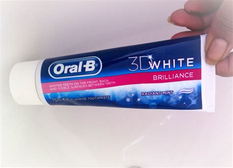 Oral B 3D White Brilliance Toothpaste - Beauty Passionista