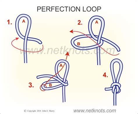 Perfection Loop - How to tie a Perfection Loop | Fishing Knots