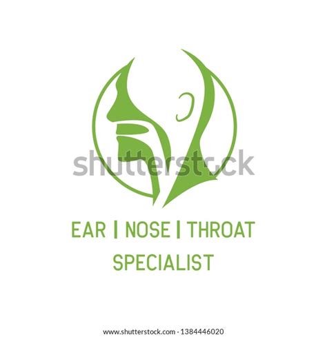 Ear Nose Throat Ent Logo Otolaryngologists Stock Vector (Royalty Free ...