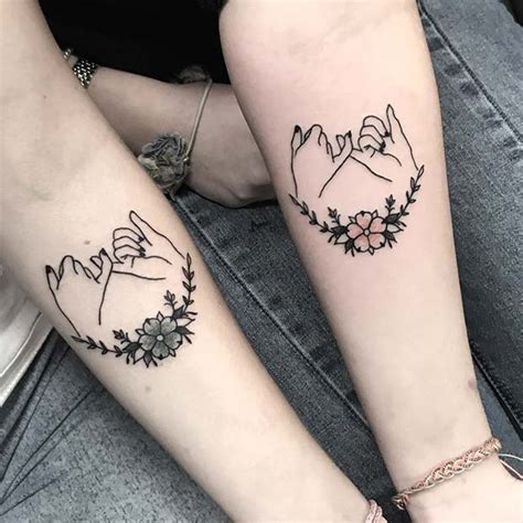 23 Cute Best Friend Tattoos for You and Your BFF - crazyforus